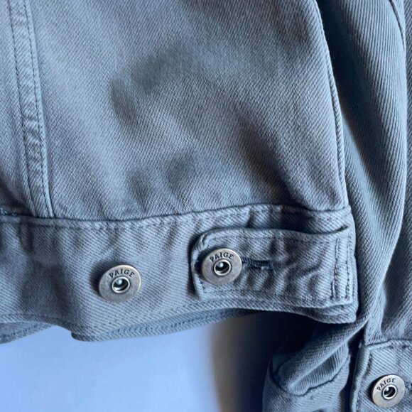Paige Scout Denim Jacket - Vintage Dawn Grey - Size XL - Picture 7 of 7